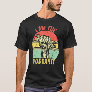 T-shirt Je Suis La Garantie Broyée Camion Diesel Fixation 