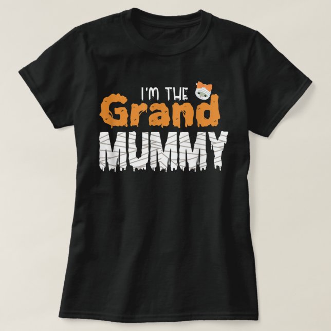 T-shirt Je suis La Grande Maman Amusante Famille Grand-Mèr (Design devant)