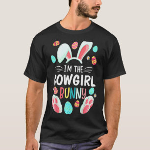 T-shirt Je suis la lapine cowgirl pour une fête de Pâques 