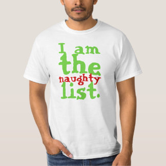 T-shirt Je suis la liste vilaine