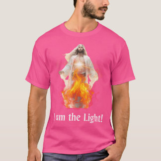 T-shirt Je Suis La Lumière (Jésus)