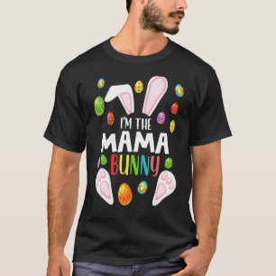 T-shirt Je suis La Mama Bunny T Shirt Funny Matching Famil