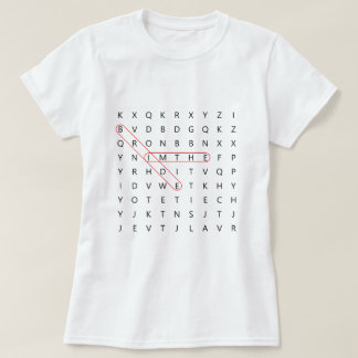 T-shirt Je suis La Mariée Amusante Mot Mariage Trouver Bac