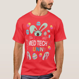 T-shirt Je suis la Med Tech Bunny Matching Family Pâques P