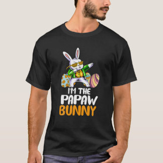 T-shirt Je suis La Papaw Bunny jumeler famille Cadeaux de
