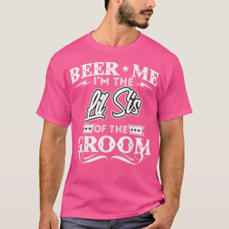T-shirt Je Suis La Petite Soeur De L'Amateur De Groom