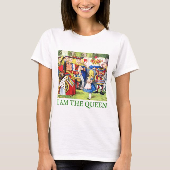 T-shirt Je Suis La Reine ! (Devant)