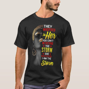 T-shirt Je Suis La Reine Africaine Forte filles - Histoire