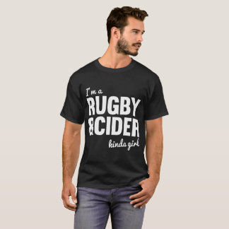 T-shirt je suis la science de rugby et de cidre