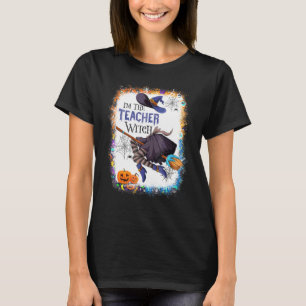 T-shirt Je suis la sorcière enseignante Halloween Groupe d