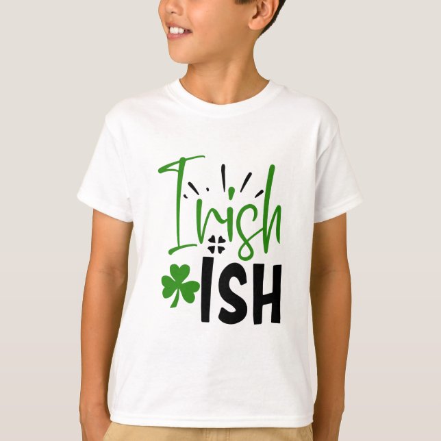 T-shirt Je suis la St Patrick’s Day irlandaise (Devant)