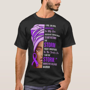 T-shirt Je Suis La Tempête Conscience De La Violence Domes