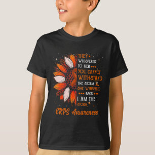 T-shirt Je suis la tempête CRPS Mois de sensibilisation Gu