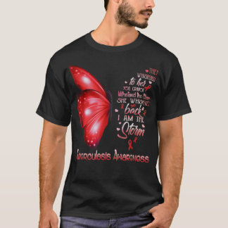 T-shirt Je suis la tempête Tuberculosis Butterfly