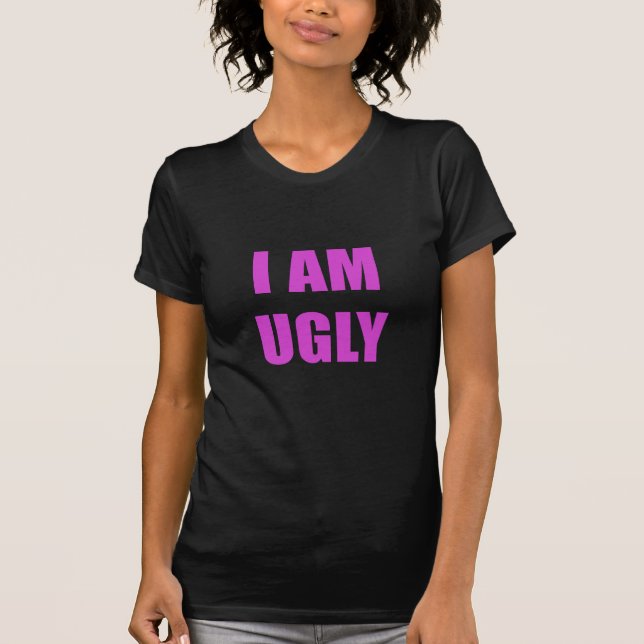 T-shirt Je suis laid (Devant)