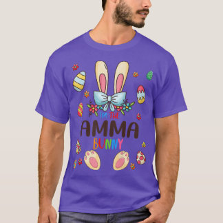 T-shirt Je suis L'Amma Bunny Easter Day Matching Family Eg