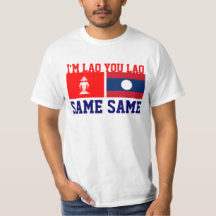 T-shirt Je suis laotien les mêmes mêmes 4