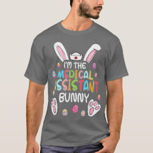 T-shirt Je suis l'Assistant Médicale Lapin mignon lapin Pâ