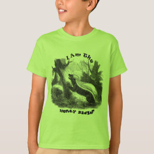 T-shirt Je suis le blaireau de miel