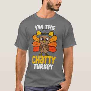T-shirt Je suis le Bon thanksgiving Chatty Turkey 2022 Aut