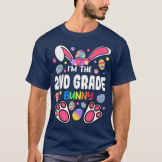 T-shirt Je suis Le Bunny de 2e année Pâques drôle Bonne Pâ