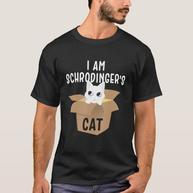T-shirt Je suis le chat de Schrödinger (Devant)