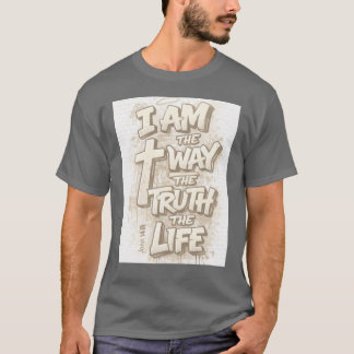 T-shirt Je suis le chemin, la vérité, la vie – Graffiti Fa