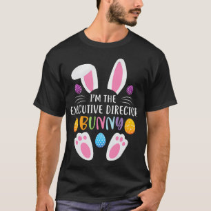 T-shirt JE Suis Le Directeur Exécutif Lapin Drôle De Jour 