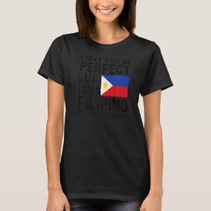 T-shirt Je suis le drapeau philippin Philippines Fières ra