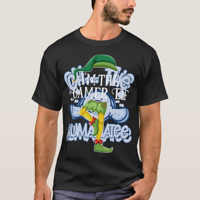 T-shirt Je Suis Le Gamer Elf Christmas Matching Family Gro (Devant)
