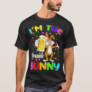 T-shirt Je suis le groupe de famille de jumelage de lapin