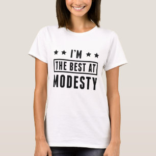 T-shirt Je suis le meilleur chez Modesty