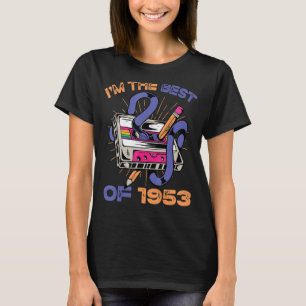 T-shirt Je suis le meilleur de 1953 Vintage Cassette Tape 