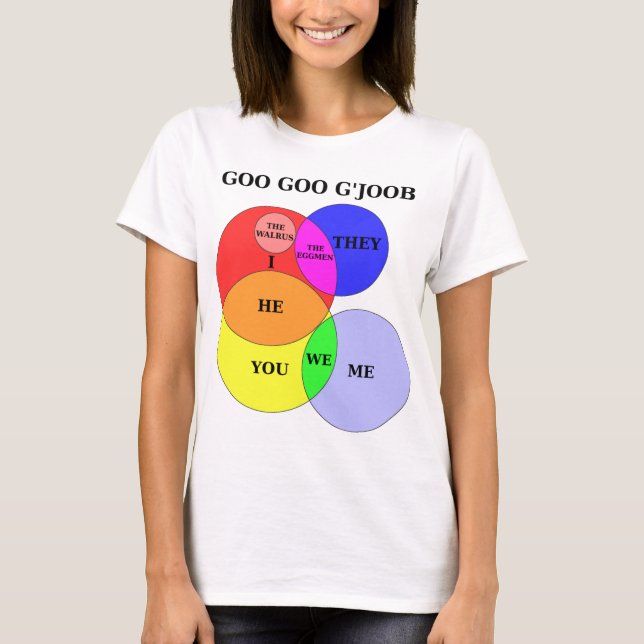 T-shirt Je suis le morse (Devant)