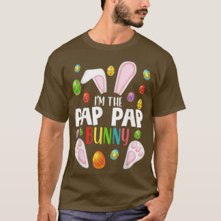 T-shirt Je suis Le Pap Bunny Bunny Drôle Matching Family E