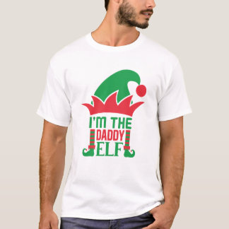 T-shirt Je suis le papa de Noël de l'elfe