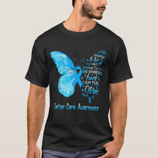 T-shirt Je Suis Le Papillon De Sensibilisation À L'Aliment