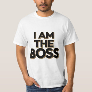T-shirt Je Suis Le Patron