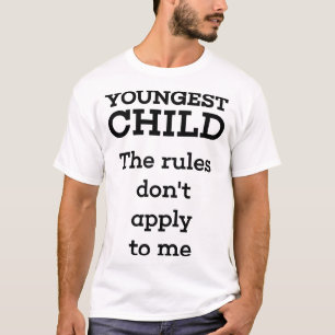 T-shirt Je suis le plus jeune