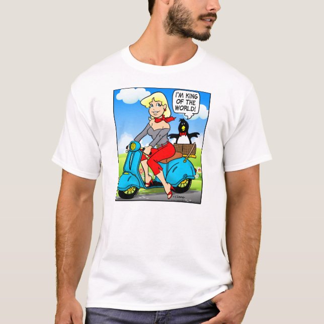 T-shirt Je suis le roi du monde (Devant)