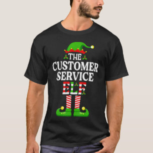 T-shirt Je Suis Le Service À La Clientèle Elf Shirt Christ