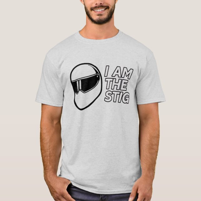 T-shirt Je suis le Stig Top Gear (Devant)