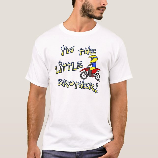 T-shirt Je suis le tee - shirt d'obscurité de motocross de (Devant)