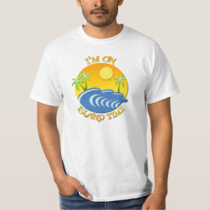 T-shirt Je suis le temps d'île