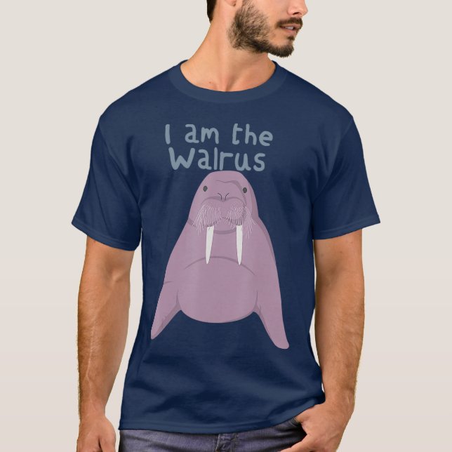 T-shirt Je Suis Le Walrus (Devant)