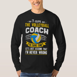 T-shirt Je Suis L'École D'Entraîneurs De Volley-Ball Sport