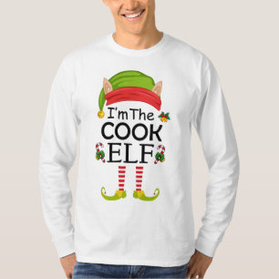 T-shirt Je suis l'elfe cuisinier