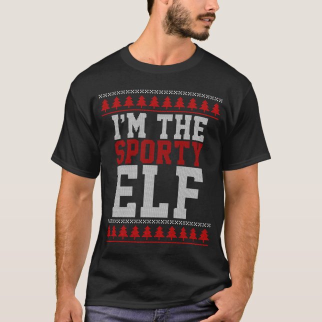 T-shirt Je Suis L'Elfe Sportif (Devant)