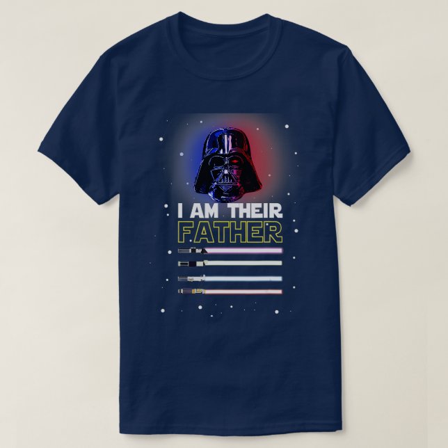 T-shirt Je Suis Leur Père Fête des pères Drôle (Design devant)