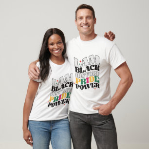 T-shirt Je suis l'histoire des Noirs - Mois de l'histoire